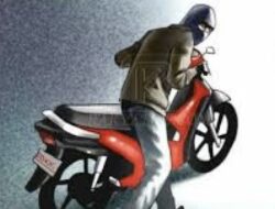 Curi Motor di Parkiran, Pelaku Ditangkap Polisi