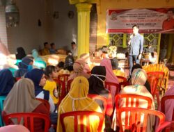 Legislator PDIP Sulsel, Andi Putra Temui Warga Bahas Perda Kepemudaan