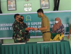 Resmikan Kantor Dandim Sinjai, Bupati ASA Berharap: Semoga Mampu Meningkatkan Keamanan dan Stabilitas Masyarakat