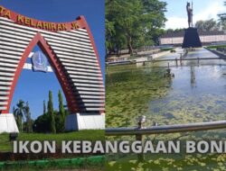 Tugu JK dan Air Mancur Ikon Kebanggaan Bone Kini Tampak Semraut dan Tak Terawat