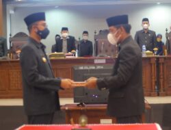 Sah, Rancangan APBD Perubahan Sinjai Tahun 2021 Ditetapkan Jadi Perda