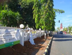 Gerbang Rujab Bupati Bone Dipercantik, Habiskan APBD Rp. 500 Juta