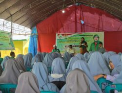 Bareng Ratusan Santri Pesantren Yasrib, Legislator Andi Nurhidayati Sosialisasikan Nilai Kebangsaan