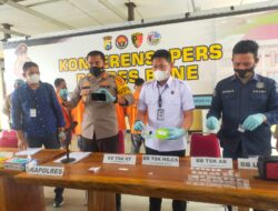 5 Pelaku Narkoba di Bone Ditangkap, Kapolres Sebut Pasokan Berasal Dari Pare-Pare