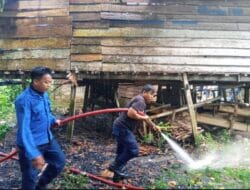 Ragara Tabung Gas, Rumah Warga di Pallengoreng Bone Nyaris Habis Terbakar