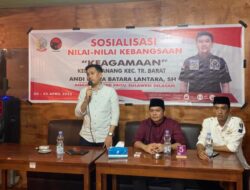 Sosbang di Macanang Bone, Legislator PDIP Sulsel Andi Batara Sampaikan Pesan Keagamaan dan Toleransi Kepada Pemuda