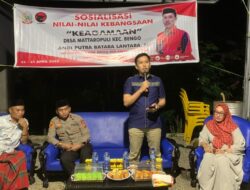 Temui Masyarakat di Bengo Bone, Anggota DPRD Sulsel Andi Batara Bahas Nilai Kebangsaan Bertajuk Keagamaan