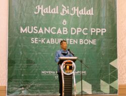 Sambutan di Halal bi Halal PPP, Kepala Kesbangpol Sebut PPP Itu Partai Kebanggan Masyarakat Bone