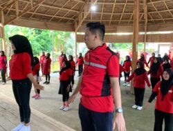 Sambut Hari Kebangkitan Nasional, Kabid DPD PDIP Sulsel Bareng Ibu-Ibu Gelar Senam Cinta Tanah Air