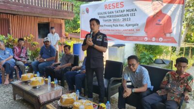 Reses Legislator Sulsel Andi Batara di Pinceng Pute, Warga Inginkan Bantuan Alat Pertanian