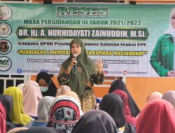 Serap Aspirasi Warga, Legislator PPP Sulsel Andi Nurhidayati Reses di Pajalesang