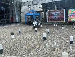 Komunitas Motor BSTI Bone Gandeng Satlantas Polres Bone Adakan Lomba Safety Riding