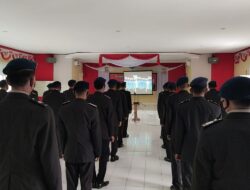 Hari Kesaktian Pancasila Personil Brimob Bone Gelar Upacara Virtual