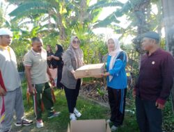 Gelar JUMPA BERLIAN, Kelurahan Masumpu Terima Bantuan Lampu Jalan.