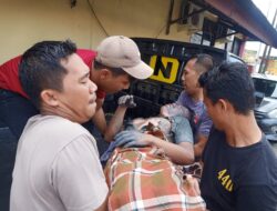 Tersengat Listrik, Buruh Di Bone Di larikan Ke Rumah Sakit