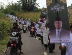 Meriahkan Hari Santri Nasional, Ratusan Santri Pesantren Nahdliyin Lerang Ikuti Pawai