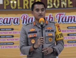 Kapolres Bone Komitmen Akan Tindak Tegas Penyelundup Solar