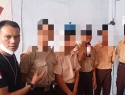 Asik Teguk Miras Sembilan Pelajar Di Bone Diciduk Satpol PP