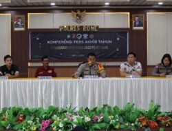 Penghujung Tahun 2022 Polres Bone Gelar Press Rilis, Kapolres : Bone Darurat Narkoba
