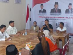 Di Depan AIA ,DPC Partai Gerindra Bone Optimis Raih 7 kursi Dewan