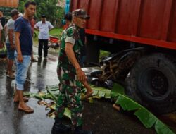 Pengendara Motor Ojek Taxi Di Bone Tewas Usai Tabrak Truk Parkir Pinggir Jalan.