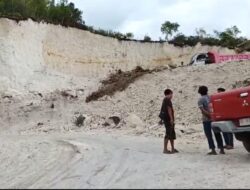 Aktivitas Tambang Batu Kapur Di Tellu Siattinge Dikeluhkan Warga,Camat :Tidak Ada Izin,Milik Aparat Kepolisian