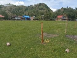 Klaim Atas Kepemilikan Lahan,Lapangan Sepakbola Di Bone Dipagari Warga,