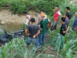 Laka Tunggal Di Cina, Kapolsek Ponre Meninggal Dunia