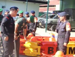 Antisipasi Cuaca Ekstrem, Brimob Dan Kodim 1407 Bone Gelar Apel Sinergitas TNI-Polri
