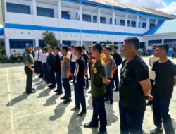 Sambangi SMPN 4 Watampone,Komandan Denpom XIV/1 Bone Ajari Siswa Pola Hidup Disiplin