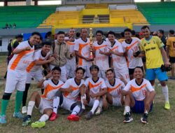 Tundukkan KKP Pratama FC Difinal, Jurnalis Bone FC Juarai Turnamen PSA Merdeka 78