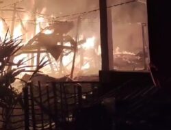 Kebakaran Di Bone Kembali Terjadi, Dua Rumah Ludes dan Kerugian Capai Ratusan Juta
