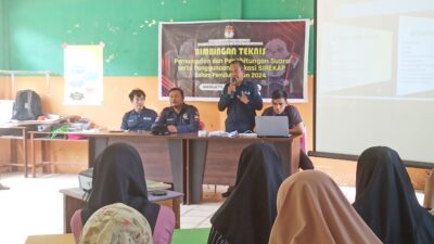 Jelang Pelantikan Anggota KPPS, PPS Labuang Pamajang dan Teluk Kampe Gelar Bimtek Mandiri
