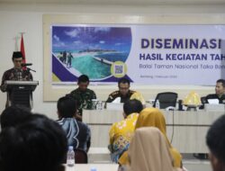 Diseminasi BTN Takabonerate, Wabup Harap ada Repository Hasil Karya Ilmiah