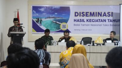 Diseminasi BTN Takabonerate, Wabup Harap ada Repository Hasil Karya Ilmiah