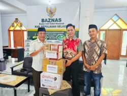 Baznas Selayar Terdepan Bantu Korban Laka Laut