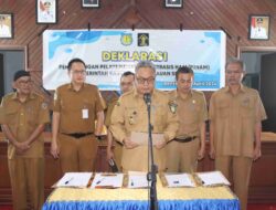 Bersama Lima OPD, Sekda Selayar Deklarasi Pencanangan P2HAM