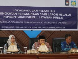 Kerja Sama USAID Erat, Bidang Humas Diskominfo SP Lokakarya Peningkatan Pengelolaan SP4N-Lapor