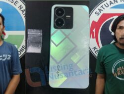 Bawa Sabu,Dua Pemuda Pompanua Diringkus Polisi Di Pinggir Jalan.