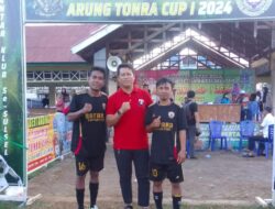 Pengawas Pertandingan Arung Tonra Cup 2024 Pastikan Tim Putra Batara FC Lolos Keputaran Kedua
