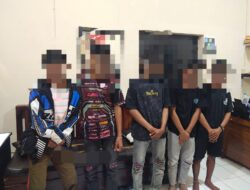 Tikam Tetangga Kampung, Lima Pemuda Di Bone Diringkus Polisi