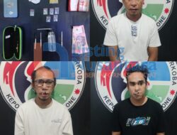Transaksi Sabu Dipinggir Jalan, Tiga Pria di Bone Diciduk Polisi