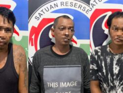 Apes,Tiga Pria Paruh Baya Sibulue Diringkus Polres