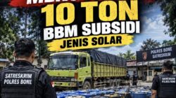 10 Ton Solar Ilegal Tujuan Kolaka Gagal Diseludupkan
